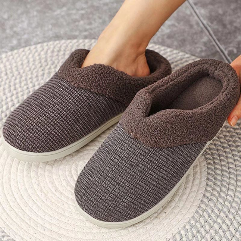 Women Slippers Soft Non-Slip Flat Home Cotton Shoes